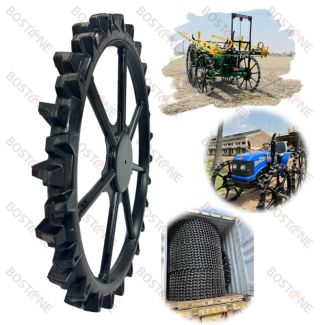 rice transplanter tyres with rim,rubber solid tyres and wheels