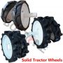 3.50-4 5 6 4.00-7 8 10 5.00-7 12 solid tiller tyres with rim for small tractor