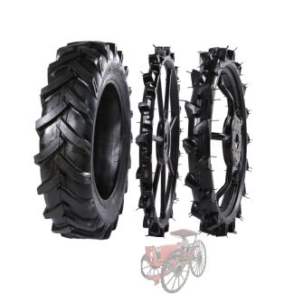 BOSTONE Row crop-narrow complete wheels and tyres for tractors sprayers and agricultural machines