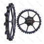 BOSTONE 1100 1300 1400 1600 80 100mm 1800 160 Solid rice tractor tire Bhoom Tractor Sprayer Wheels