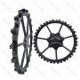 BOSTONE 1100 1300 1400 1600 80 100mm 1800 160 Solid rice tractor tire Bhoom Tractor Sprayer Wheels