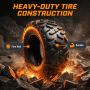 Heavy Duty Mud ATV Tires 25x8-12 25x10-12 BOSTONE | Aggressive Tread for Deep Mud
